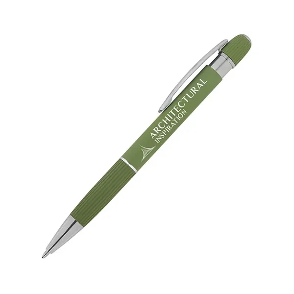 Bloom Plunge-Action Ballpoint Pen... from ASI 67866 Logomark/Valumark