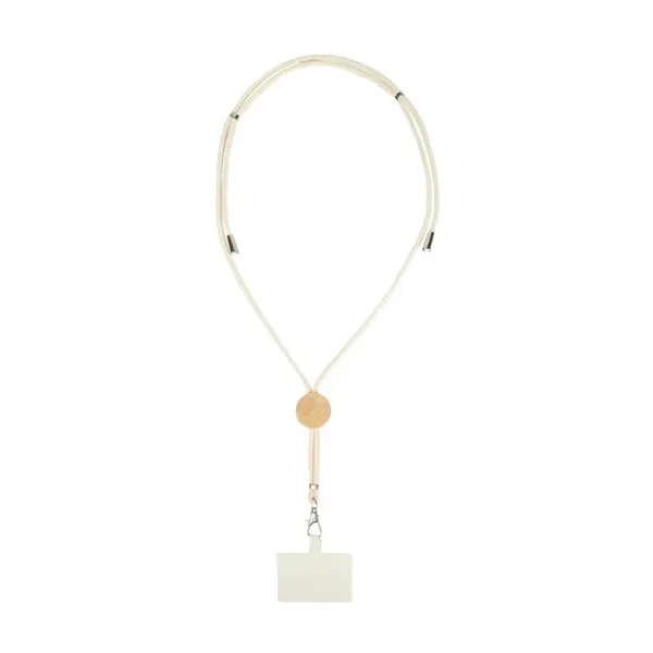 Wheaton Cotton & Bamboo Phone Lanyard... from ASI 67866 Logomark/Valumark