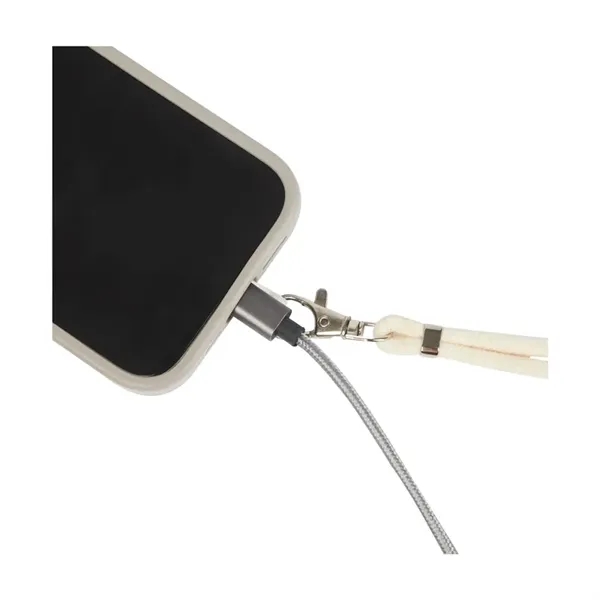 Wheaton Cotton & Bamboo Phone Lanyard... from ASI 67866 Logomark/Valumark
