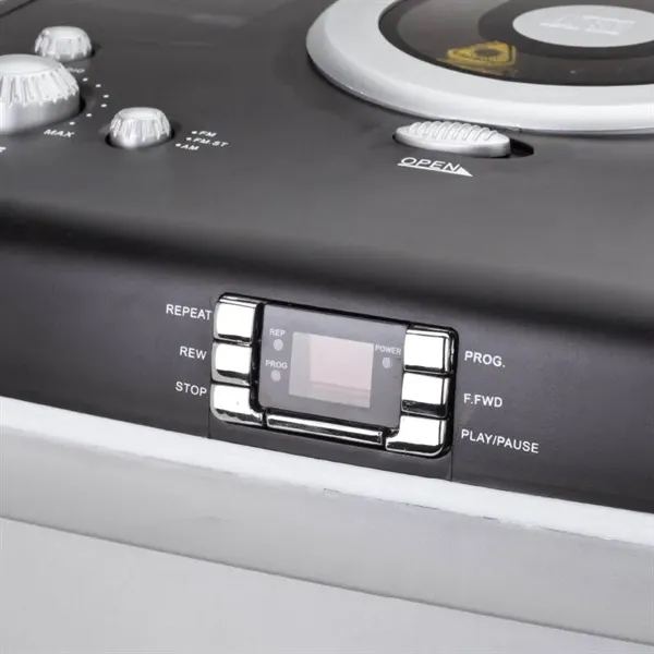 CD / MP3 / AM/FM Radio Cooler... from ASI 67866 Logomark/Valumark