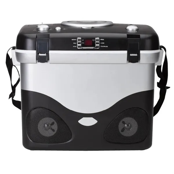 CD / MP3 / AM/FM Radio Cooler... from ASI 67866 Logomark/Valumark