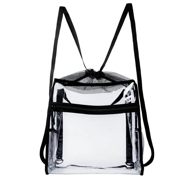Ramsey Clear Drawstring Backpack... from ASI 67866 Logomark/Valumark