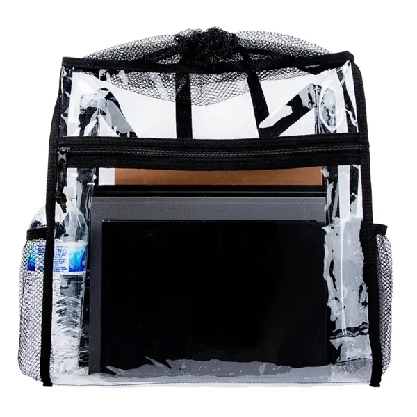 Ramsey Clear Drawstring Backpack... from ASI 67866 Logomark/Valumark