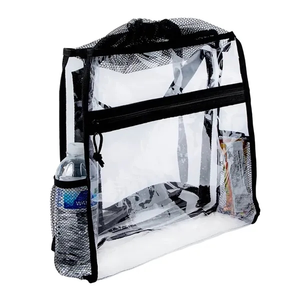 Ramsey Clear Drawstring Backpack... from ASI 67866 Logomark/Valumark