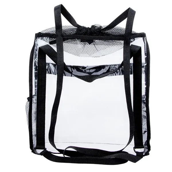 Ramsey Clear Drawstring Backpack... from ASI 67866 Logomark/Valumark