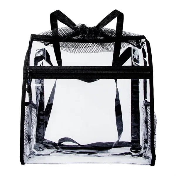 Ramsey Clear Drawstring Backpack... from ASI 67866 Logomark/Valumark