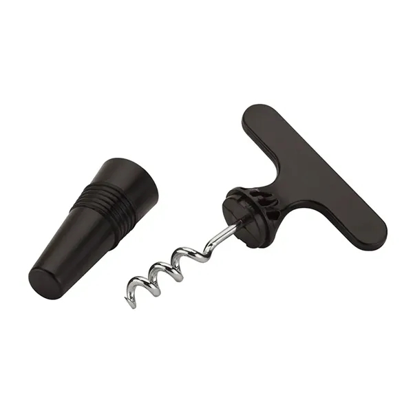 0.88" x 3.5" x 2.5" Pica ABS plastic and metal corkscrew... from ASI 67866 Logomark/Valumark / Valumark™
