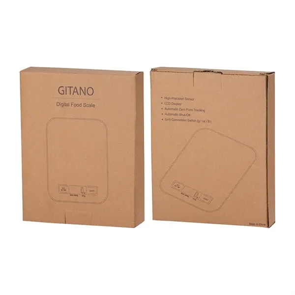Gitano Steel Digital Food Scale... from ASI 67866 Logomark/Valumark