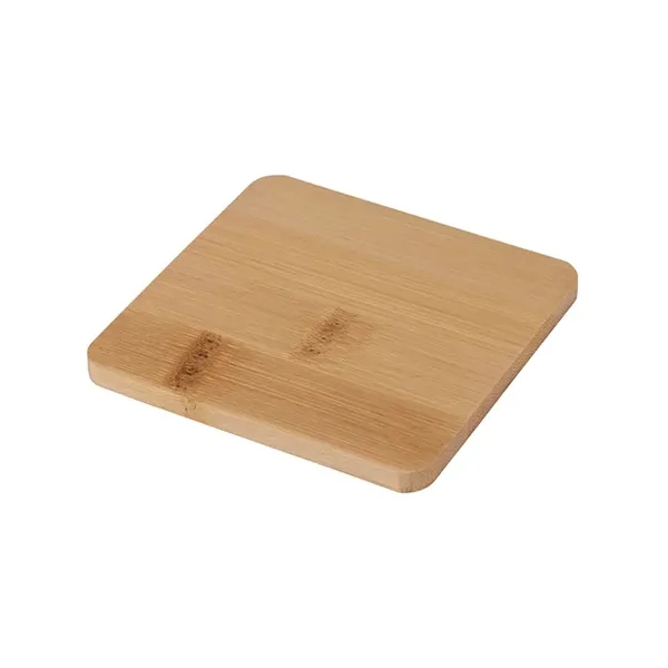 Brandon Single Bamboo Coaster... from ASI 67866 Logomark/Valumark