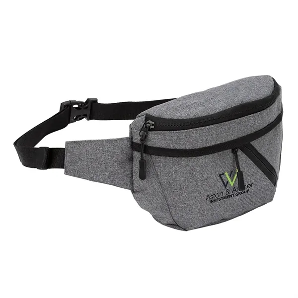 Ontario Two-Pocket Crossbody/Waist Bag... from ASI 67866 Logomark/Valumark
