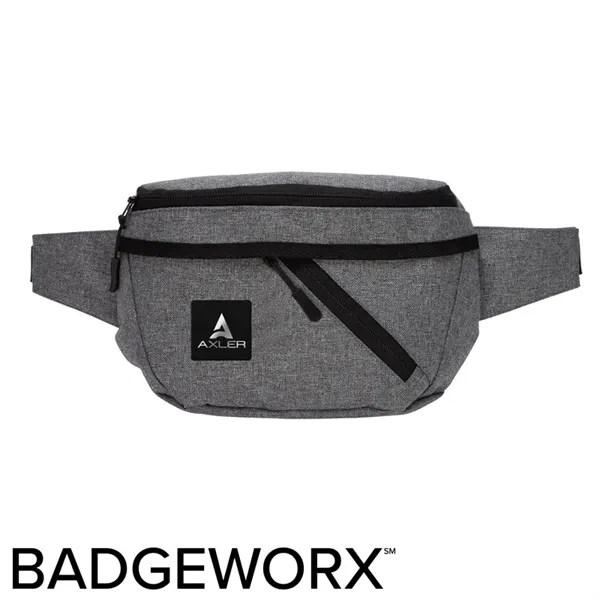 Ontario Two-Pocket Crossbody/Waist Bag... from ASI 67866 Logomark/Valumark