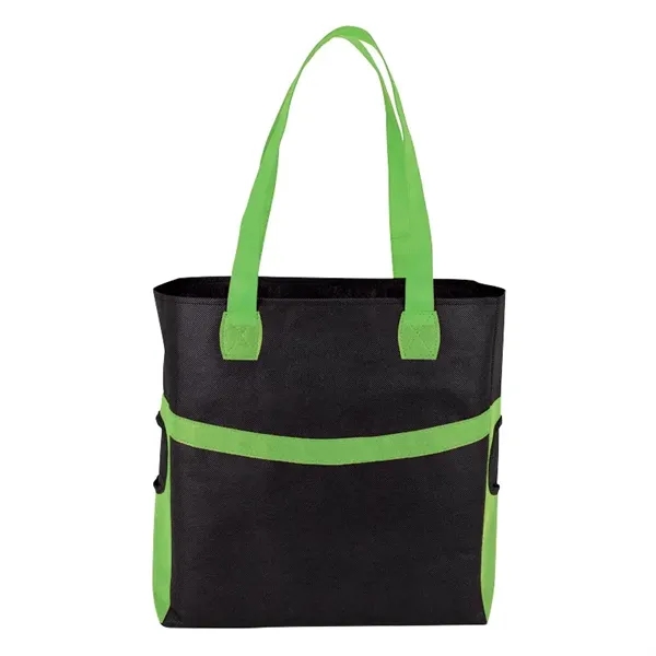 4" x 15" x 14" Glacier tote bag with 4" gusset;... from ASI 67866 Logomark/Valumark / Valumark™