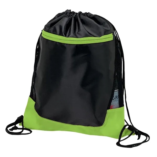 0.19" x 17.75" x 14" Clermont sport bag with front pocket... from ASI 67866 Logomark/Valumark / Valumark™