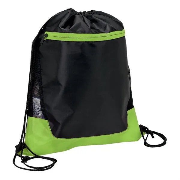 0.19" x 17.75" x 14" Clermont sport bag with front pocket... from ASI 67866 Logomark/Valumark / Valumark™