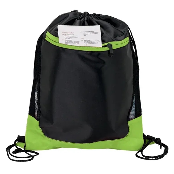0.19" x 17.75" x 14" Clermont sport bag with front pocket... from ASI 67866 Logomark/Valumark / Valumark™