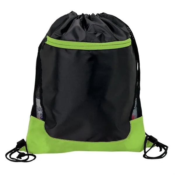 0.19" x 17.75" x 14" Clermont sport bag with front pocket... from ASI 67866 Logomark/Valumark / Valumark™