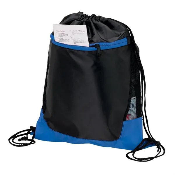 0.19" x 17.75" x 14" Clermont sport bag with front pocket... from ASI 67866 Logomark/Valumark / Valumark™