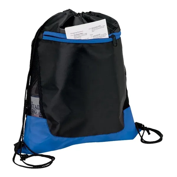 0.19" x 17.75" x 14" Clermont sport bag with front pocket... from ASI 67866 Logomark/Valumark / Valumark™