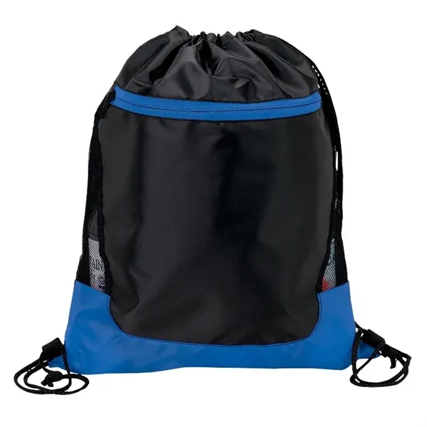 0.19" x 17.75" x 14" Clermont sport bag with front pocket... from ASI 67866 Logomark/Valumark / Valumark™