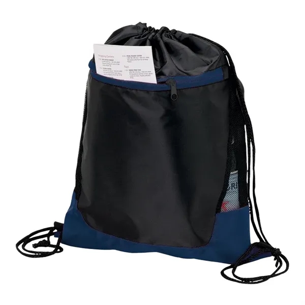 0.19" x 17.75" x 14" Clermont sport bag with front pocket... from ASI 67866 Logomark/Valumark / Valumark™