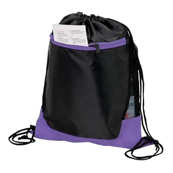 0.19" x 17.75" x 14" Clermont sport bag with front pocket... from ASI 67866 Logomark/Valumark / Valumark™