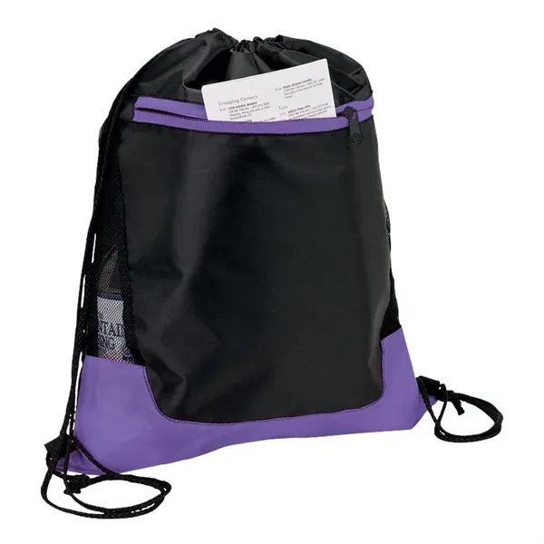0.19" x 17.75" x 14" Clermont sport bag with front pocket... from ASI 67866 Logomark/Valumark / Valumark™