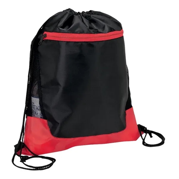 0.19" x 17.75" x 14" Clermont sport bag with front pocket... from ASI 67866 Logomark/Valumark / Valumark™