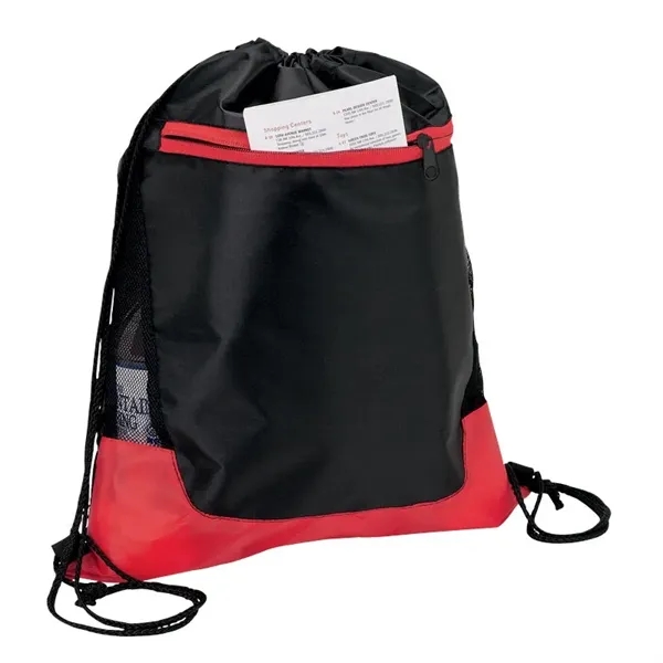 0.19" x 17.75" x 14" Clermont sport bag with front pocket... from ASI 67866 Logomark/Valumark / Valumark™