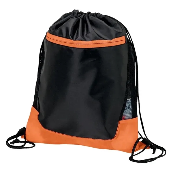 0.19" x 17.75" x 14" Clermont sport bag with front pocket... from ASI 67866 Logomark/Valumark / Valumark™