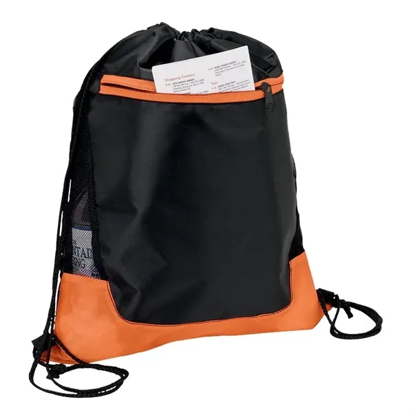 0.19" x 17.75" x 14" Clermont sport bag with front pocket... from ASI 67866 Logomark/Valumark / Valumark™