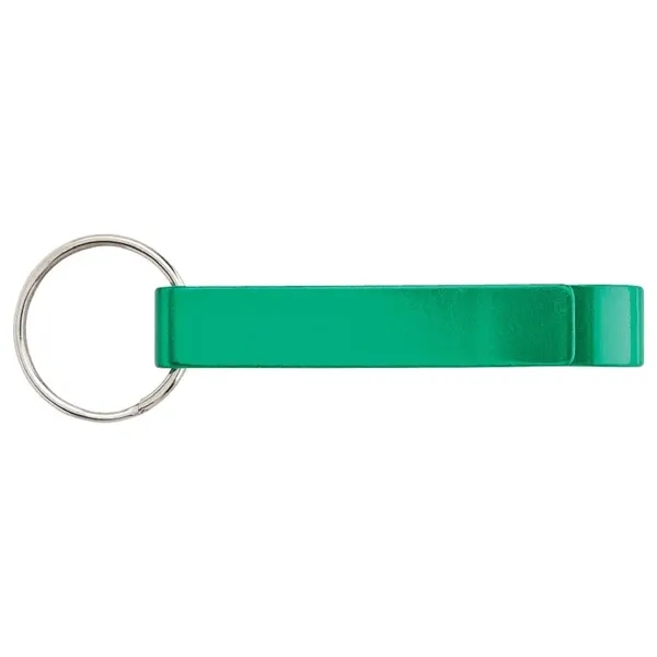 0.56" x 3.25" x 0.44" bottle opener keyring with can tab... from ASI 67866 Logomark/Valumark / Valumark™