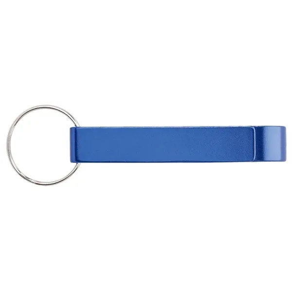 0.56" x 3.25" x 0.44" bottle opener keyring with can tab... from ASI 67866 Logomark/Valumark / Valumark™