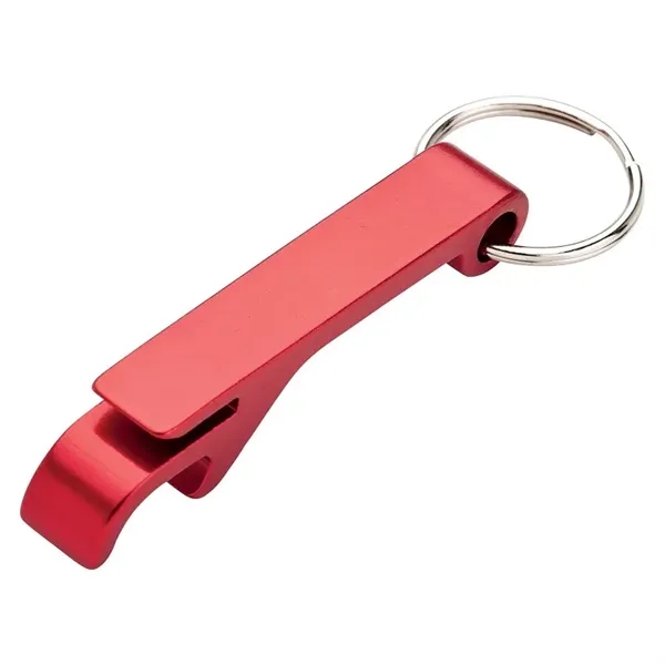 0.56" x 3.25" x 0.44" bottle opener keyring with can tab... from ASI 67866 Logomark/Valumark / Valumark™