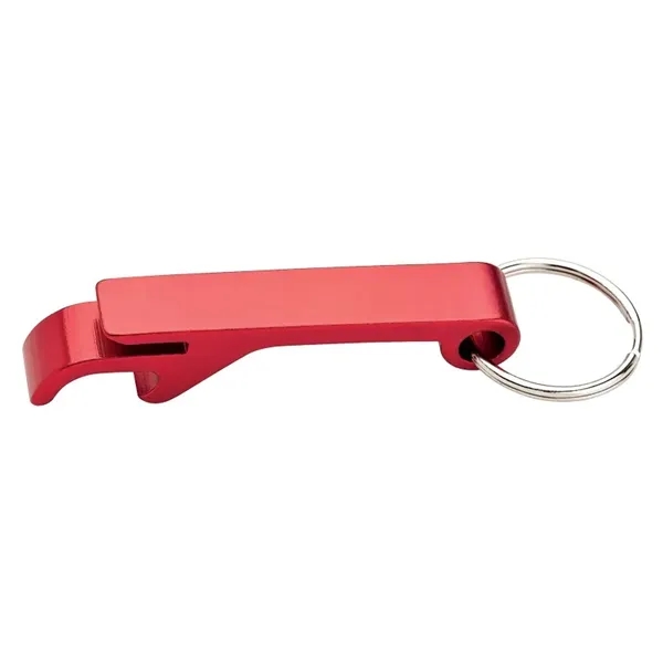 0.56" x 3.25" x 0.44" bottle opener keyring with can tab... from ASI 67866 Logomark/Valumark / Valumark™