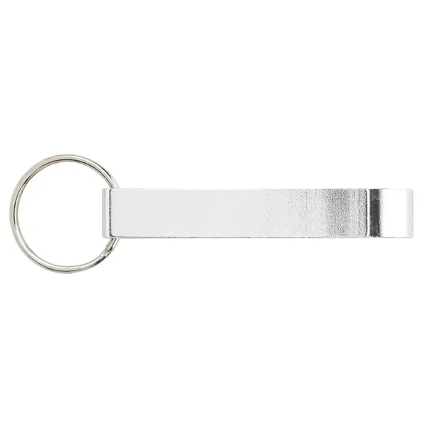 0.56" x 3.25" x 0.44" bottle opener keyring with can tab... from ASI 67866 Logomark/Valumark / Valumark™