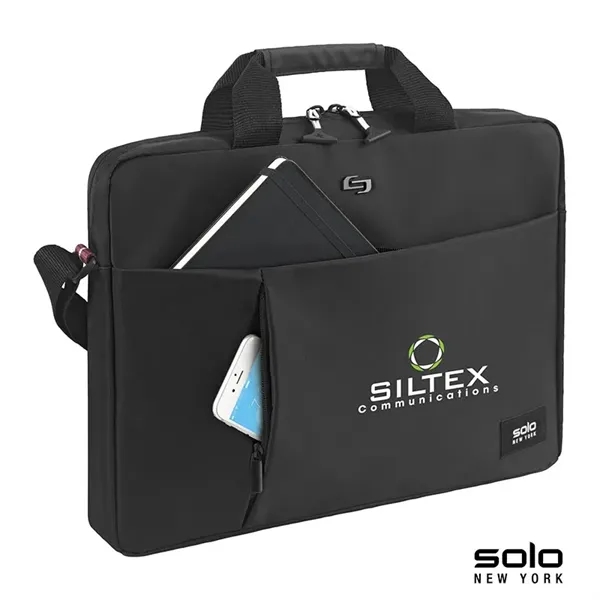 Solo® Lead Slim Briefcase... from ASI 67866 Logomark/Valumark