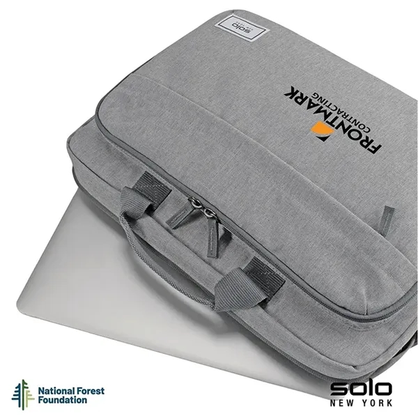 Solo® Re:new Briefcase... from ASI 67866 Logomark/Valumark