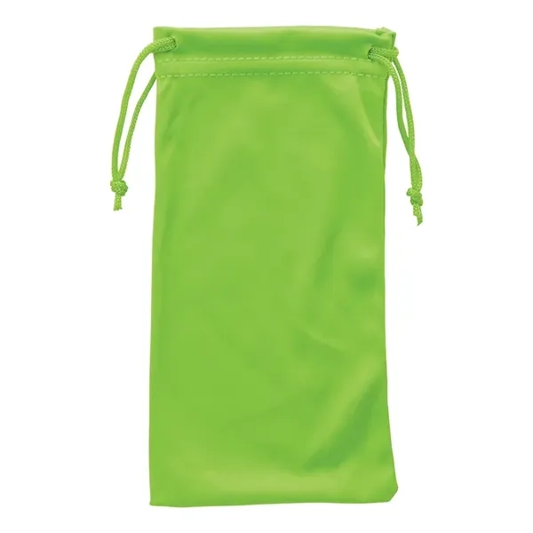 0.12" x 7" x 3.38" Vanda microfiber drawstring pouch.... from ASI 67866 Logomark/Valumark / Valumark™