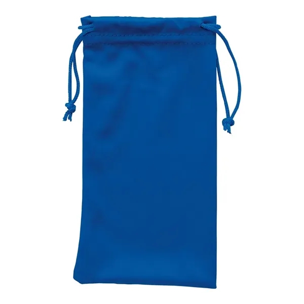 0.12" x 7" x 3.38" Vanda microfiber drawstring pouch.... from ASI 67866 Logomark/Valumark / Valumark™