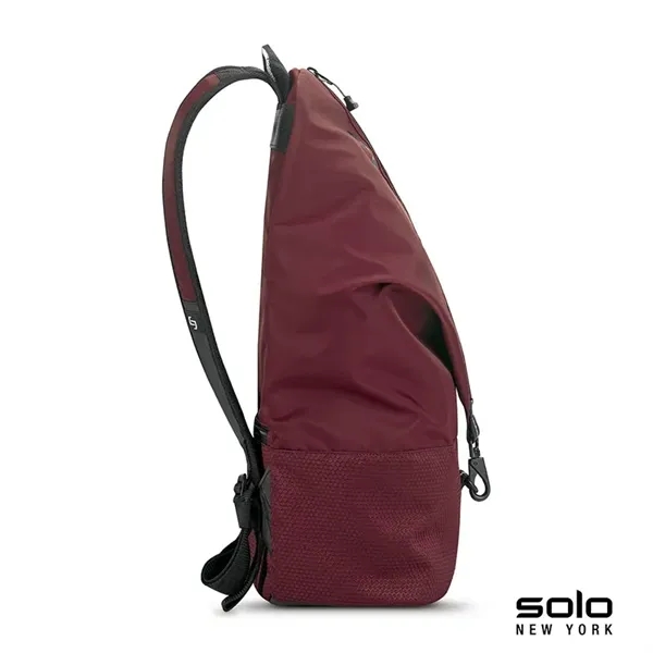 6" x 17" x 10.5" Solo Peak backpack with padded compartment... from ASI 67866 Logomark/Valumark