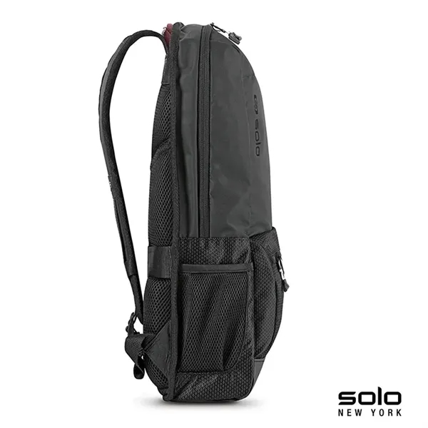 5.62" x 18.19" x 10.75" Solo Draft backpack with pocket for... from ASI 67866 Logomark/Valumark