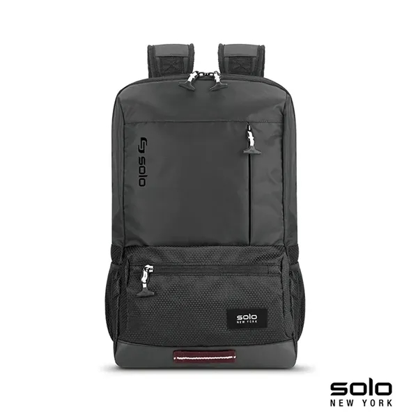 5.62" x 18.19" x 10.75" Solo Draft backpack with pocket for... from ASI 67866 Logomark/Valumark