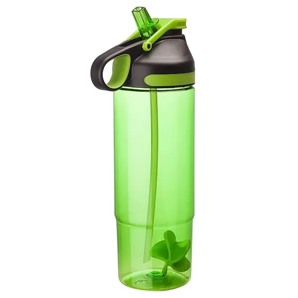 27 oz. Tritan shaker bottle; includes chug and sipper lid, straw,... from ASI 67866 Logomark/Valumark