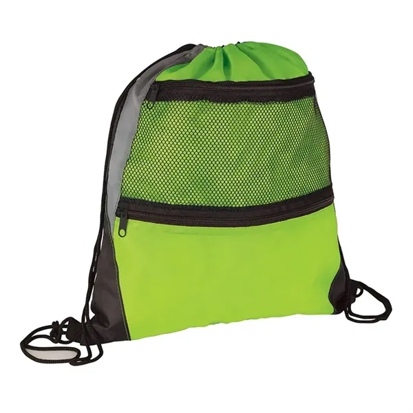 14" x 16" x 3/16" Colmar sport bag; includes angled grey... from ASI 67866 Logomark/Valumark / Valumark™