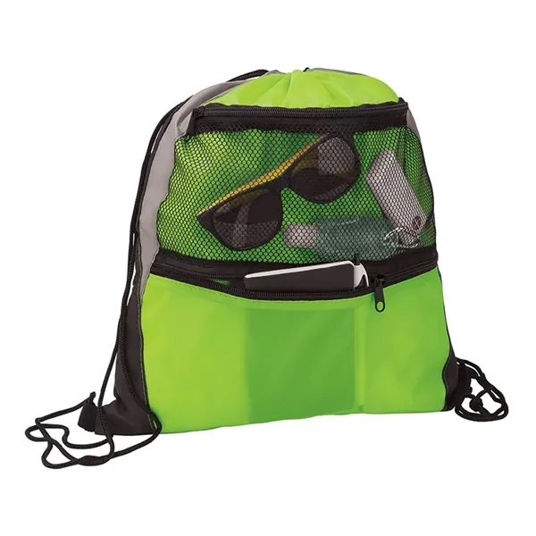 14" x 16" x 3/16" Colmar sport bag; includes angled grey... from ASI 67866 Logomark/Valumark / Valumark™