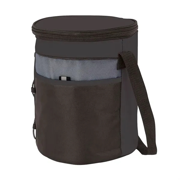 12-can barrel cooler bag with PEVA lining; includes 1" x 43"... from ASI 67866 Logomark/Valumark / Valumark™