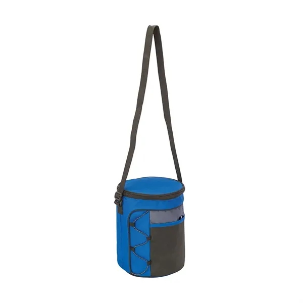 12-can barrel cooler bag with PEVA lining; includes 1" x 43"... from ASI 67866 Logomark/Valumark / Valumark™