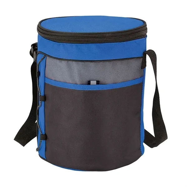 12-can barrel cooler bag with PEVA lining; includes 1" x 43"... from ASI 67866 Logomark/Valumark / Valumark™