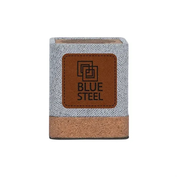 Grayson 5W RPET & Cork Wireless Speaker... from ASI 67866 Logomark/Valumark