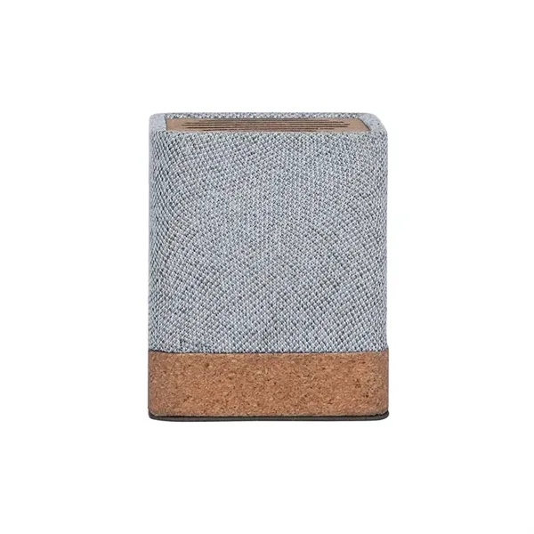 Grayson 5W RPET & Cork Wireless Speaker... from ASI 67866 Logomark/Valumark